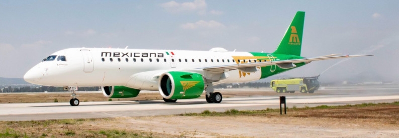 Mexicana takes delivery of first E190-E2