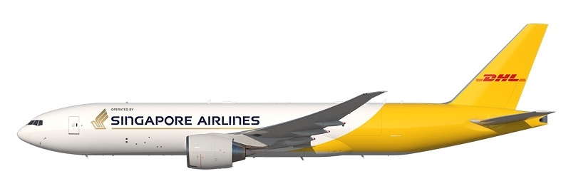 Singapore Airlines to operate five B777-Fs for DHL